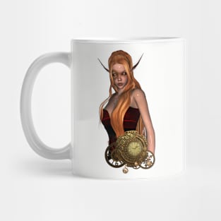 Steampunk women Mug